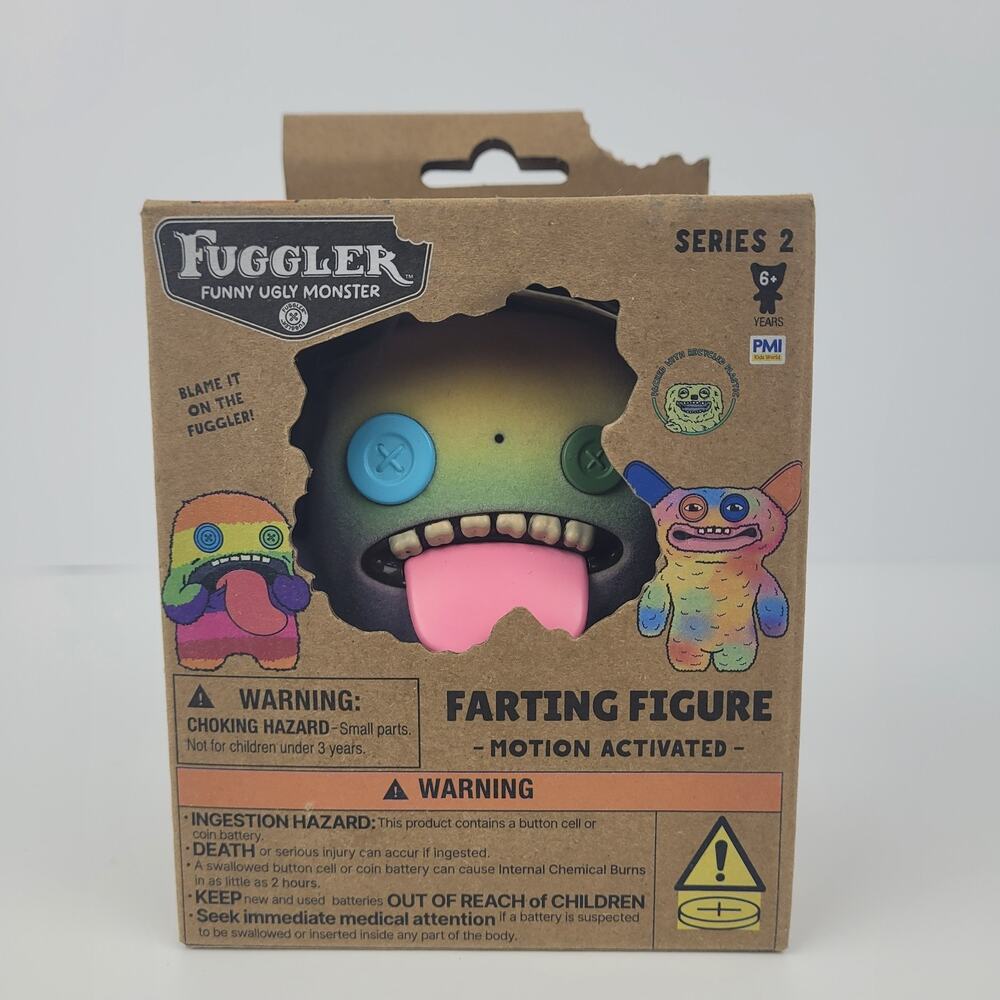 Spin Master Fuggler Funny Ugly Monster Farting Motion Activated Figure